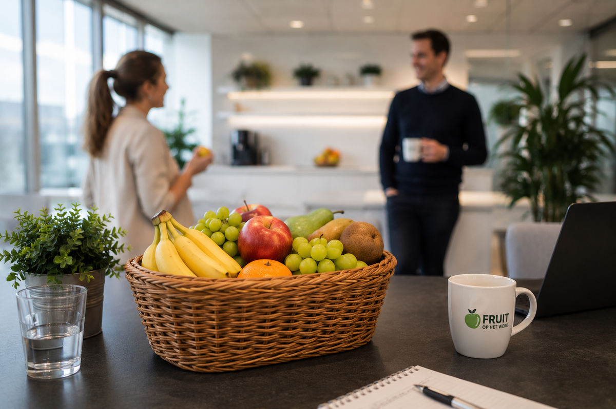 Fruit op het werk: wat het kost en wat de fiscus toelaat