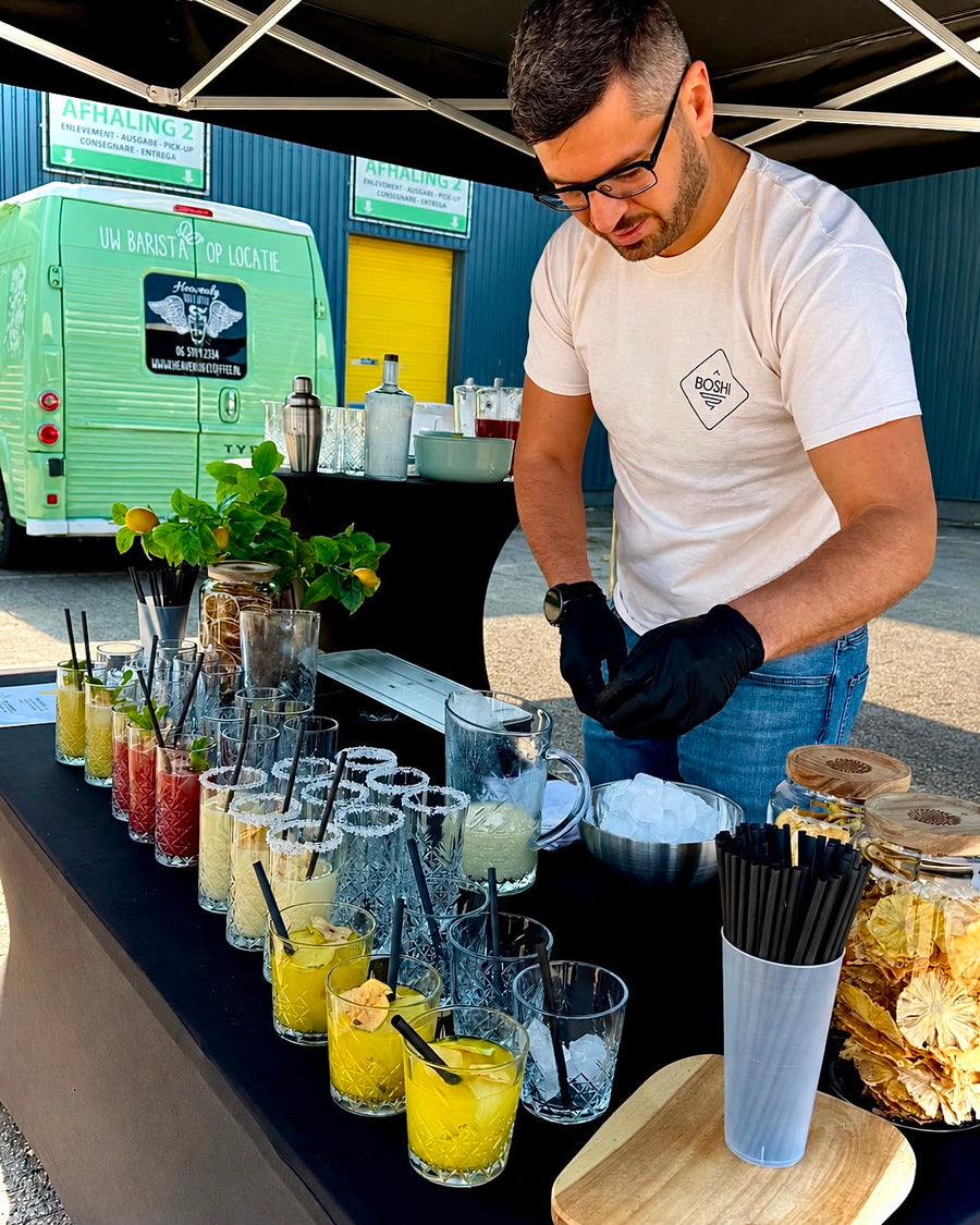 Bedrijfsevent bij United Rentals - Boshi mocktailbar