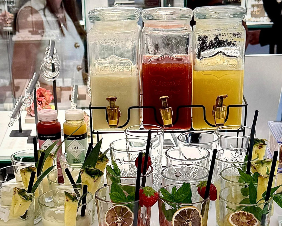 Boshi mocktailbar op een event